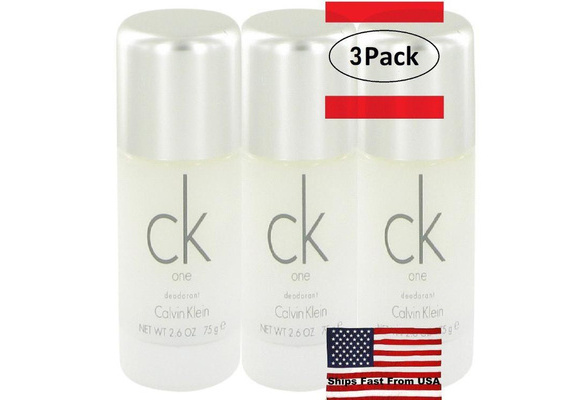 CK One by Calvin Klein 2.6 oz Deodorant Stick