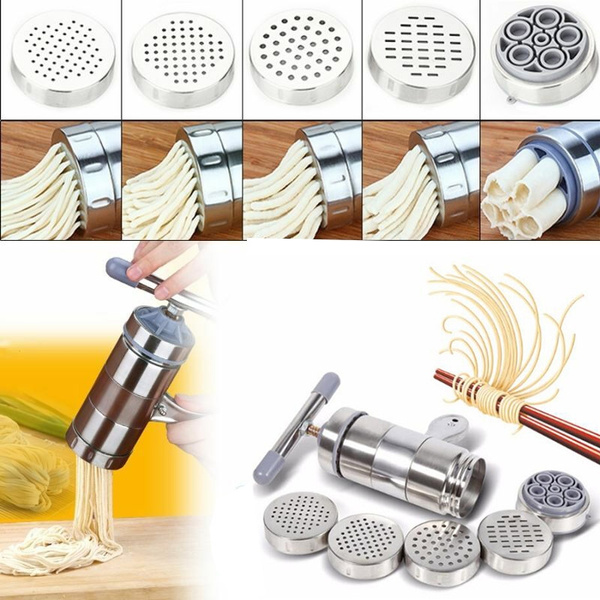 Kitchen accessories Tools Stainless Steel Kitchen Manual Machine Noodle  Maker Fruit Juicer Small-scale Pasta Maker