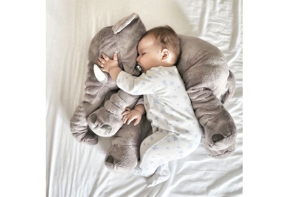 baby elephant teddy pillow