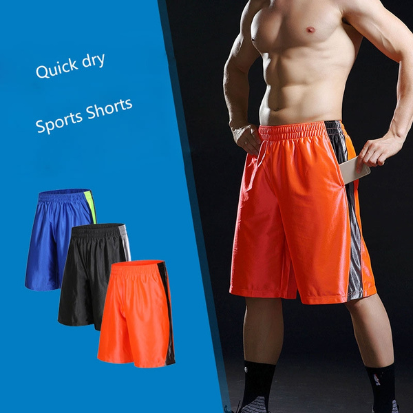 UNIQUE STYLES ASFOOR Set of 5 Mens Basketball Athletic Shorts with Pockets Small, Randomly Assorted Set Mesh Gym Shorts 