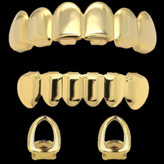 goldplated, grillz, Fashion, necklacesamppendant
