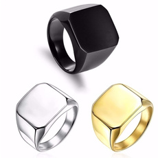 Steel, ringsformen, bandring, Jewelry