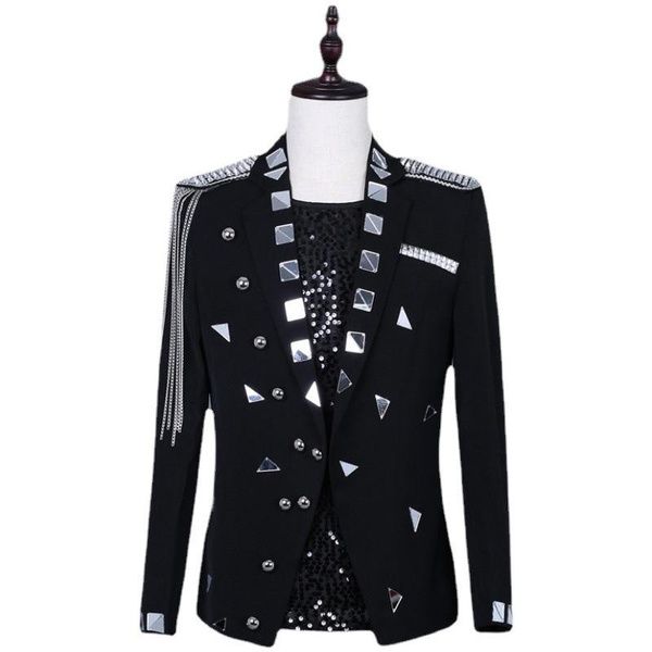 Studded blazer clearance