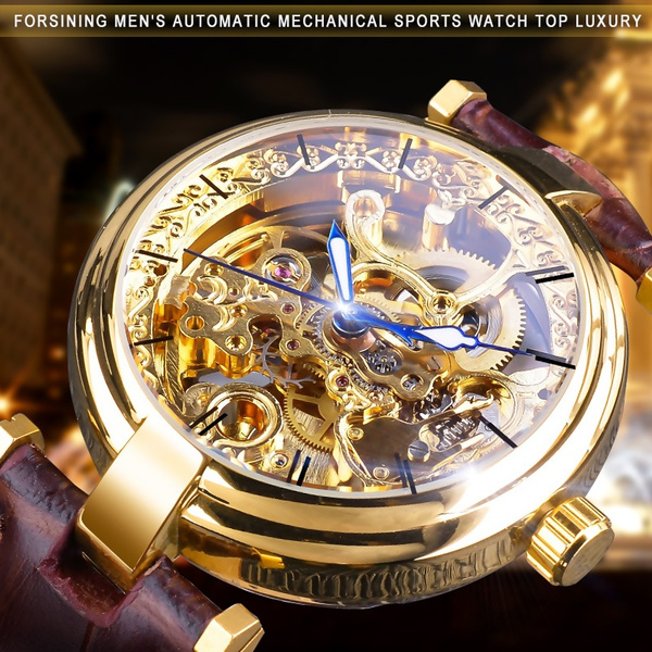 Montre de luxe lumineuse pour hommes 5123