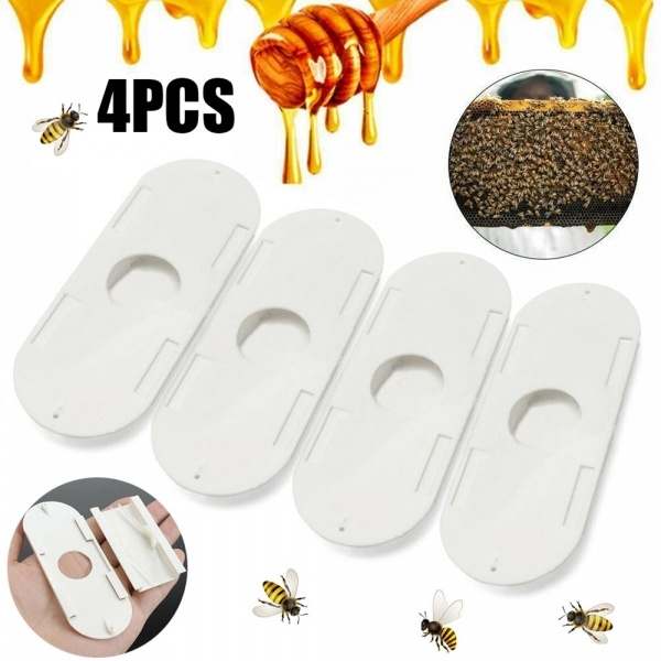 4Pcs Porter Bee Escapes Beekeepers Beekeeping Hive New Useful Plastic Tool K1X0 