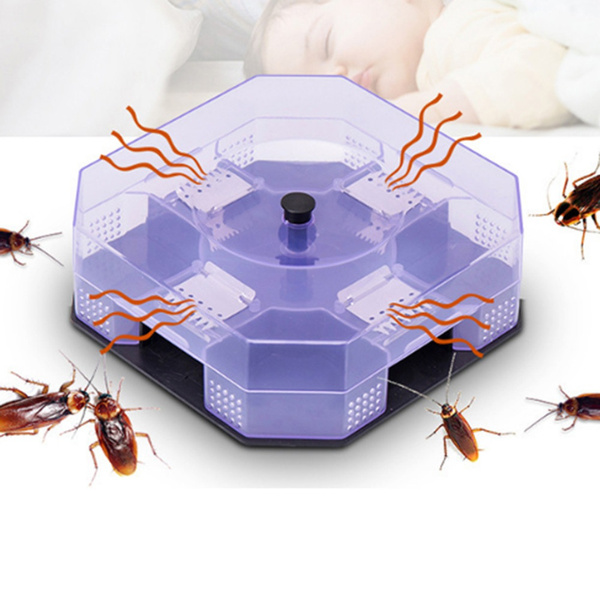 New Home Non Toxic Safty Cockroach Catcher Bugs Insects Bait Trap ...