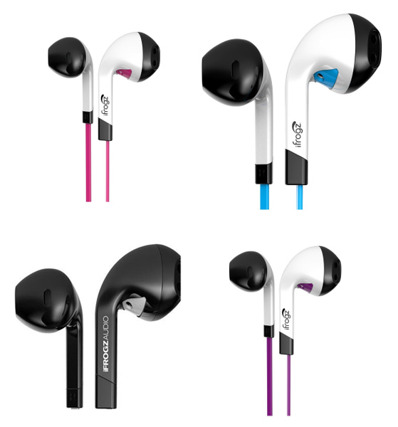 iFrogz InTone In-Ear Earbud Headphones 