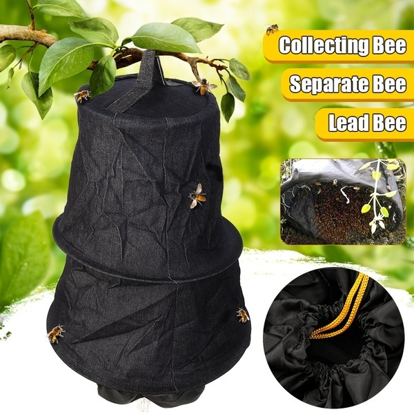 Black Beekeeper Tool Bee Cage Swarm Trap Swarming Catcher Beekeeping Supplies Swarm Trap