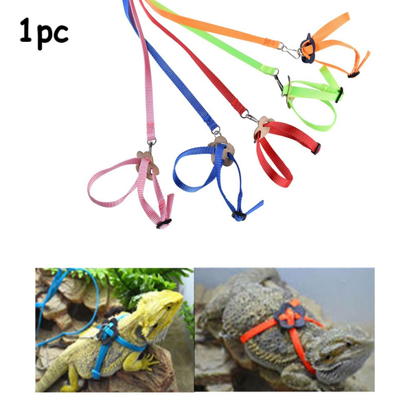 Adjustable Reptile Lizard Leash Rope Hamster Turtle Leash Wish