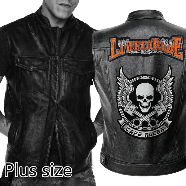 biker vest jacket
