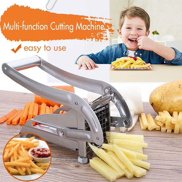 Stainless Steel French Fries Potato Cutter Machine Coupe-frites en Inox FR