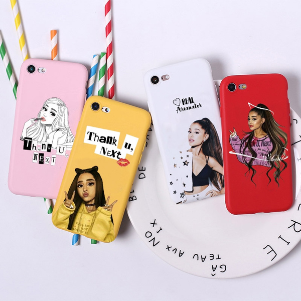 American Singer Ariana Grande Iphone Case Phone Cover for Iphone 5s 5 Iphone 8 IPhone X 6/6S Plus 7/7 Plus Thank U Next Case | Wish