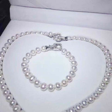 silverw, Natural, Jewelry, pearls