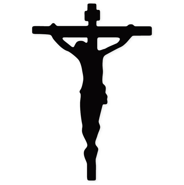 Christ on Cross Silhouette Metal Cutting Dies for DIY Scrapbooking