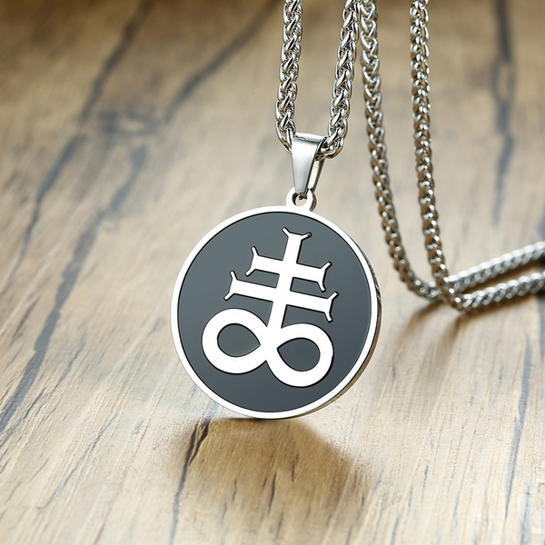 Unisex Stainless Steel Church of Satan 