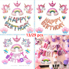 unicornparty, happybirthday, foilballoon, birthdaydecor