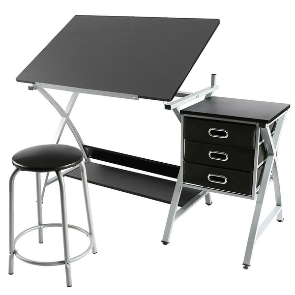 Adjustable Drafting Craft Table Drawing Art Artist Computer Writing ...