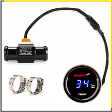 waterprooflcddigitaldisplayer, Waterproof, motorcyclekosometer, watertemperaturemeter