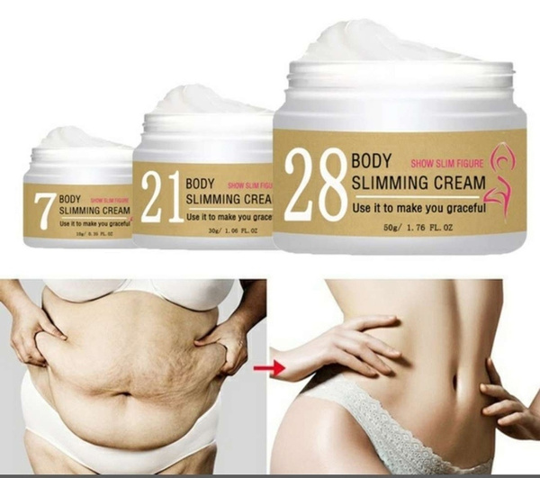 100%Natural Milk flavor Body Slimming Cream Fat Burning Cream Losing Weight  Massage Anti Cellulite Cream(7/21/28day)