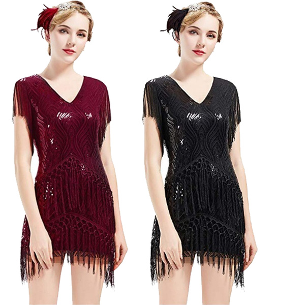 roaring 20s beaded dress