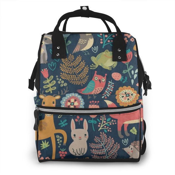 fox diaper bag