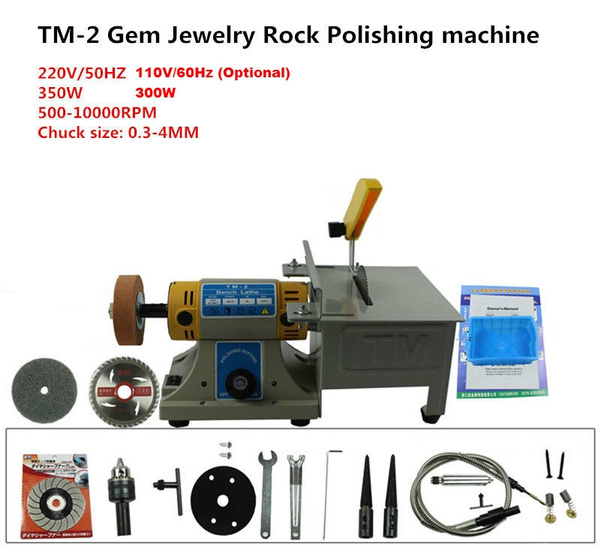 220V/110V TM-2 Gem Jewelry Rock Bench 