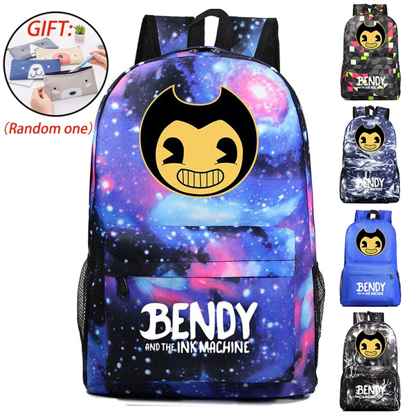 bendy and the ink machine backpacks for school