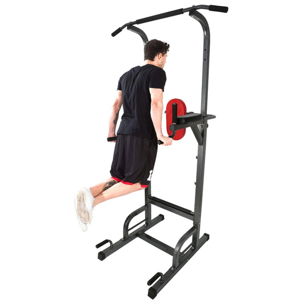 Power Tower Home Pull Up Bar Adjustable Multi Function Fitness Equipment Workout Station