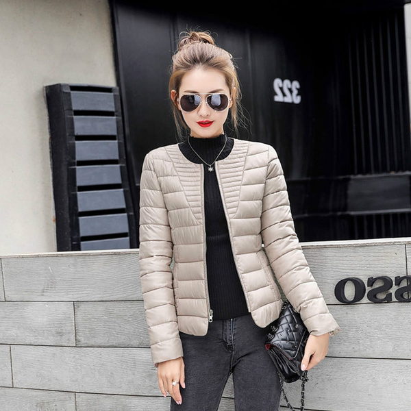 women's slim fit winter jacket