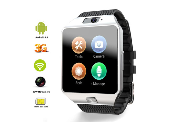 QW09 Bluetooth Smart Watch Upgraded Version Wifi 3G Smartwatch ROM