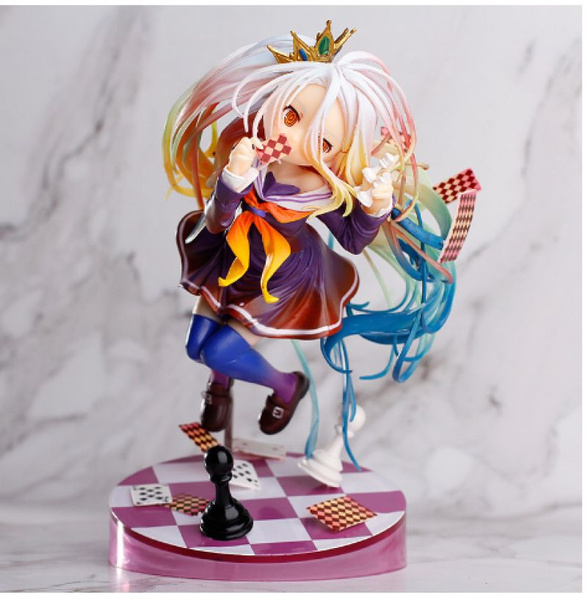 Anime No Game No Life Shiro 1/8 Scale Action Figure Model Toy In Box 20cm
