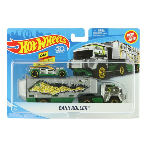 Hot Wheels Caminhoes de Transporte Veiculo Bank Roller Bdw51 Wish