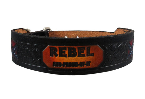 confederate dog collar