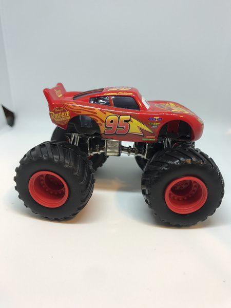 Lighting mcqueen monster store truck