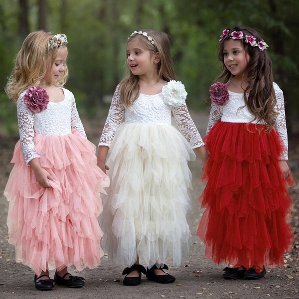 children's wedding party dresses