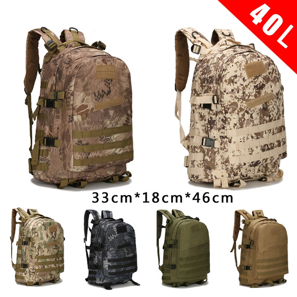 Outdoor Tactical Backpack For Fishing, Climbing, Camping, Hiking