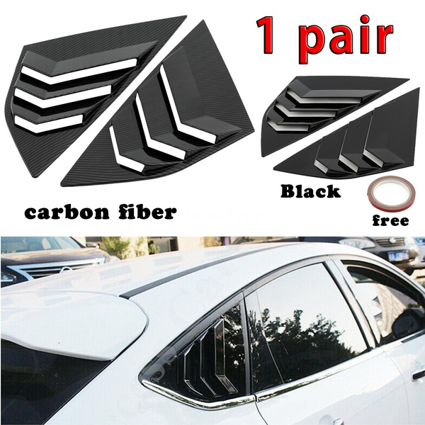 car rear window louvers