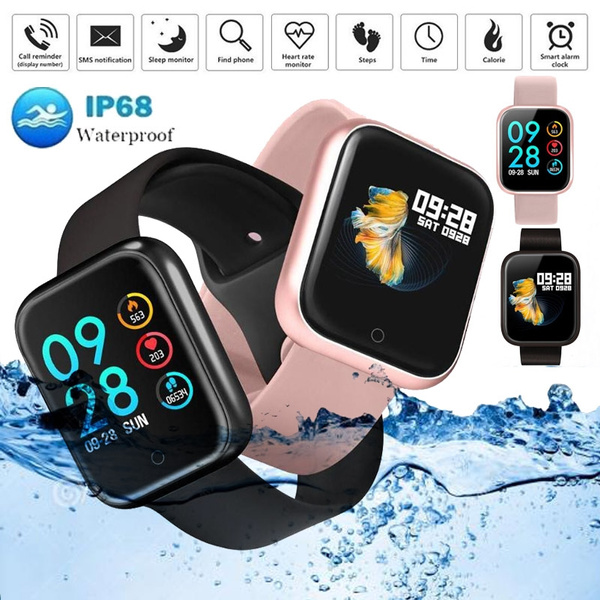 Waterproof Smartwatch T80 Women Smart Watch Activity Tracker with Message Reminder Heart Rate Monitor Blood Pressure Blood Oxygen Sport Fitness