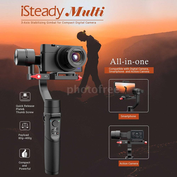 Hohem ISteady Multi 3-Axis Handheld Stabilizing Gimbal Stabilizer