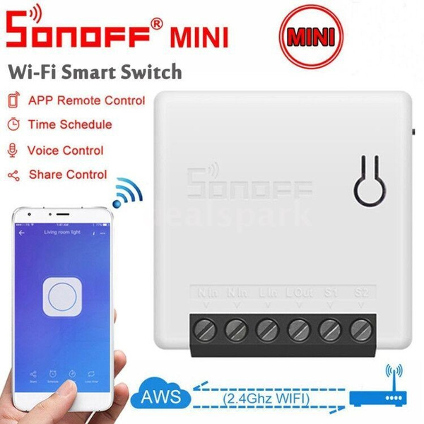 SONOFF Mini 2 Ways Smart Switch DIY Household Automation Switches | Wish