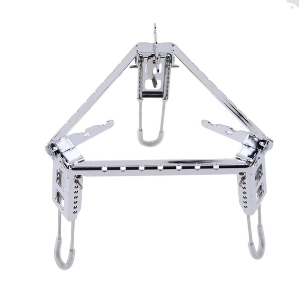 Portable Cooking Camping Folding Stove Pot Stand Stainless Steel