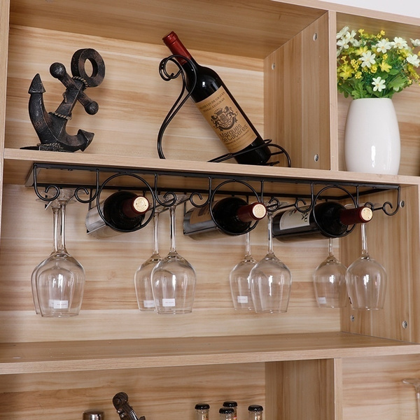 Bar Shelf Home Bar Accessories Wine Rack Wine Bottle Holder Wall