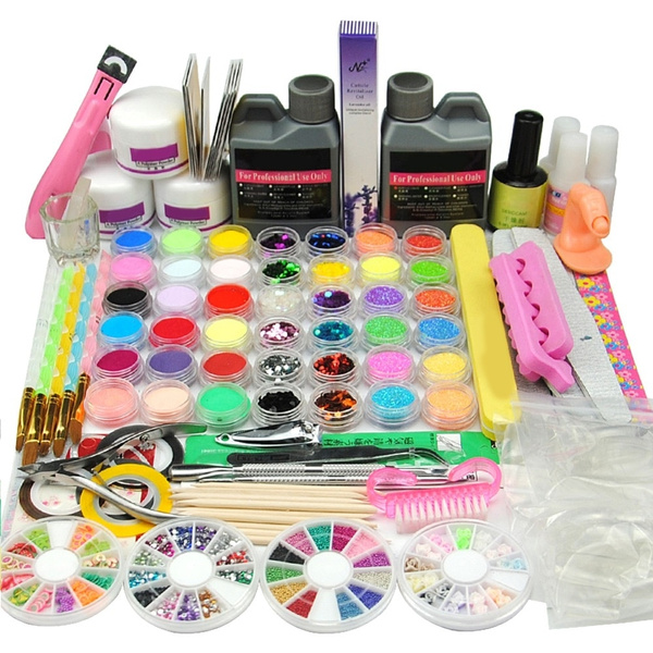 Acrylic Nail Art Set Kit Set A Or B Wish