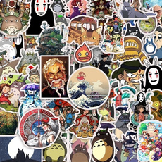 Car Sticker, suitcasesticker, miyazaki, creativesticker