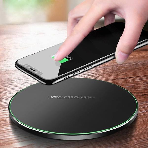 Universal Phone Wireless Charger Qi Wireless Charging Pad Qi Charger For Iphone Xs Iphone Xr Iphone Xs Max Iphone X 8 Plus For Galaxy S8 S8 Plus S9 S9 Plus And More Qi Standard Smartphones