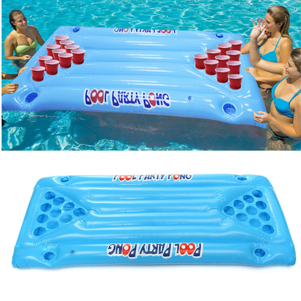 Beer Pong Pool Floats