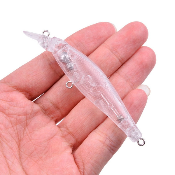 20pcs/lot Minnlw Lures Unpainted Blank Fishing Lures 8.8cm 7g
