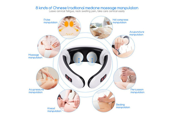 Electric Pulse Neck Massager, Cervical Vertebra Treatment