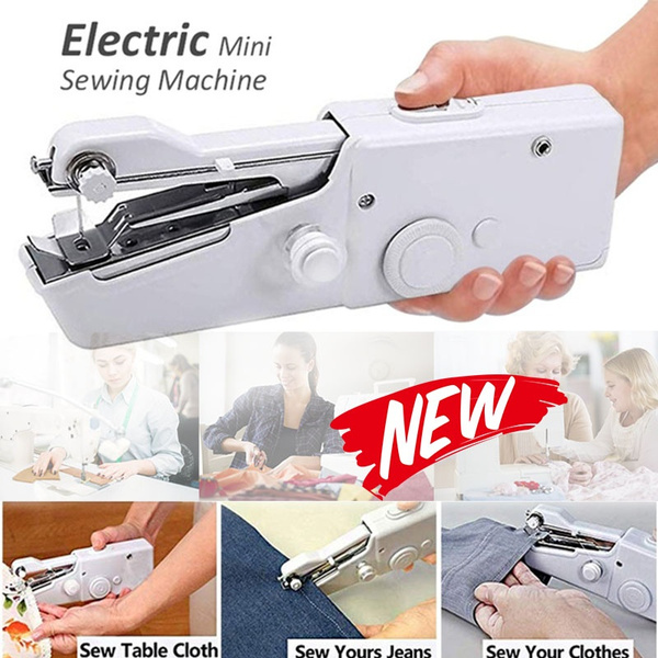 Mini Handheld Stitch Household Portable Modern Travel Home Electric Sewing  Machine(Style1:Manual Sewing Machine / Style2:Electric Sewing Machine)