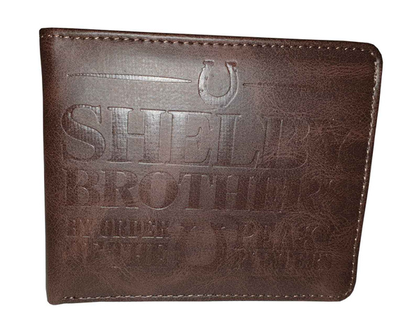 Peaky Blinders Meme Bifold Leather Wallet